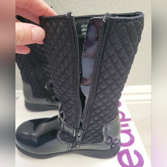 Pediped Flex Boots Black Size 9-9.5 Toddler - Picture 6 of 11